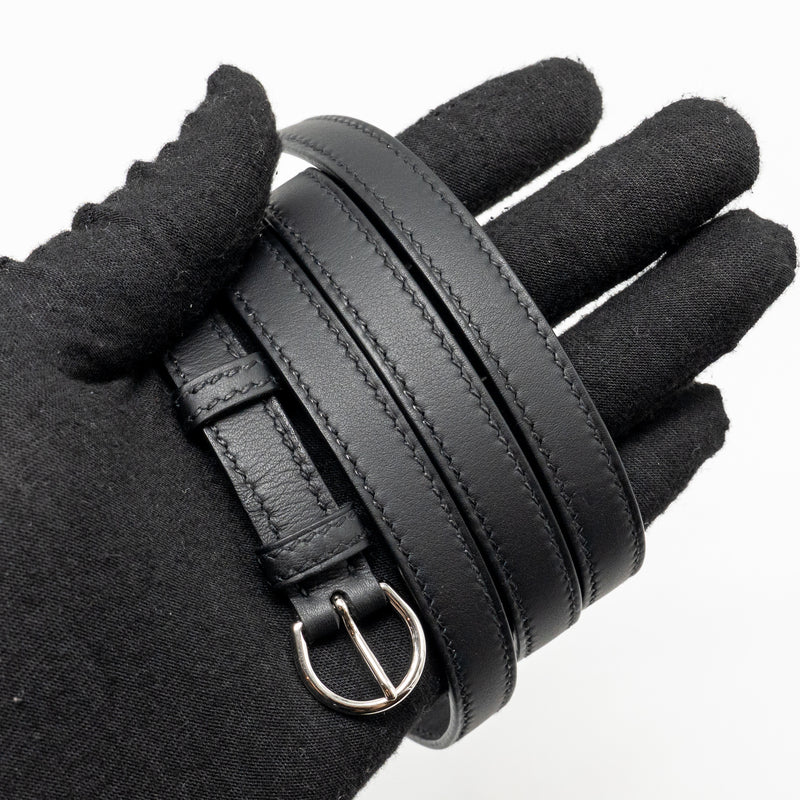 Hermes Kelly Danse Swift Black SHW Stamp K