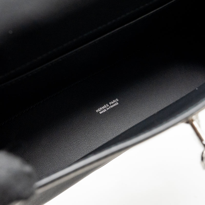 Hermes Kelly Danse Swift Black SHW Stamp K