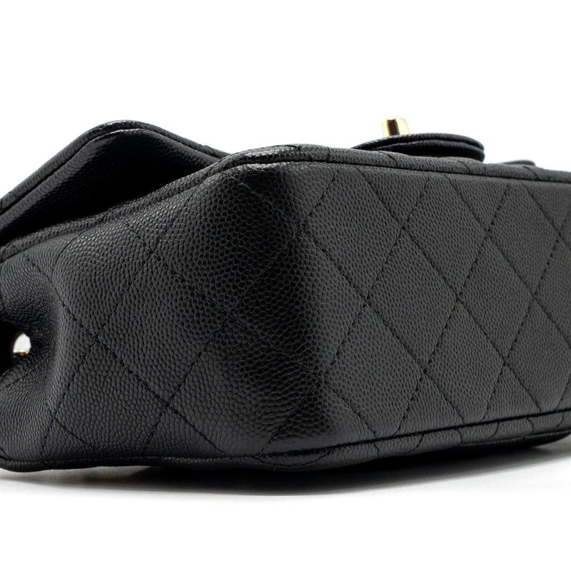 Chanel Classic Mini Rectangular Flap Bag Caviar Black GHW