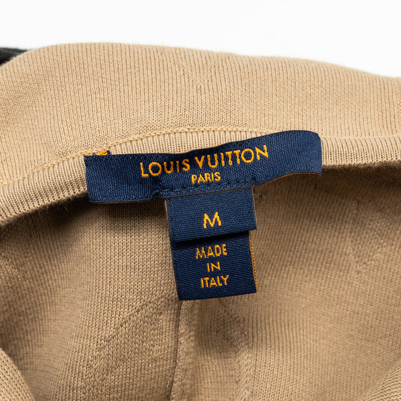 Louis Vuitton Size M 3D Monogram Parka Hoodie Cotton/Polyamide Beige