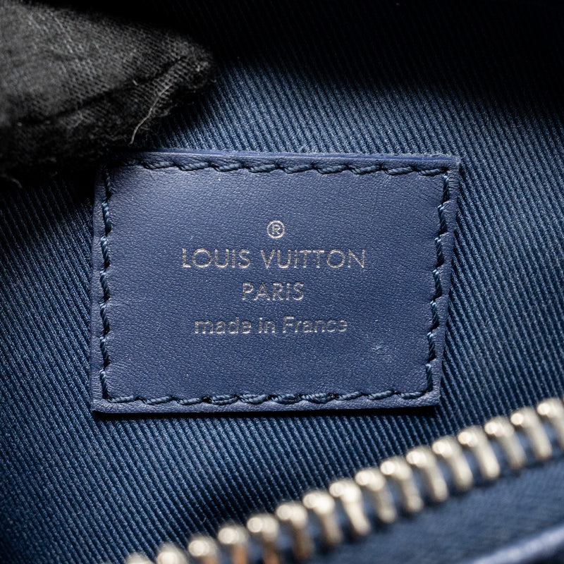 Louis Vuitton Keepall XS calfskin watercolour navy SHW