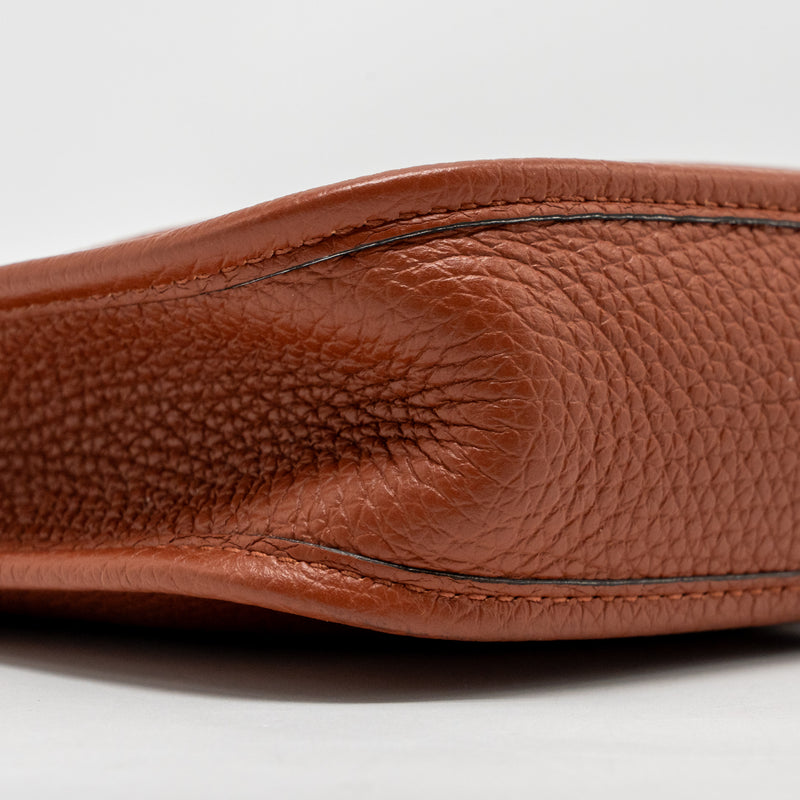 Hermes mini Evelyne clemence 6C cuivre/Multicolour GHW Stamp U