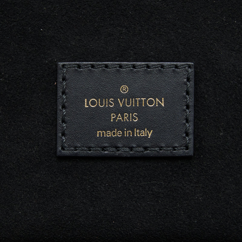 Louis Vuitton Vanity PM Monogram Empreinte Calfskin Black GHW