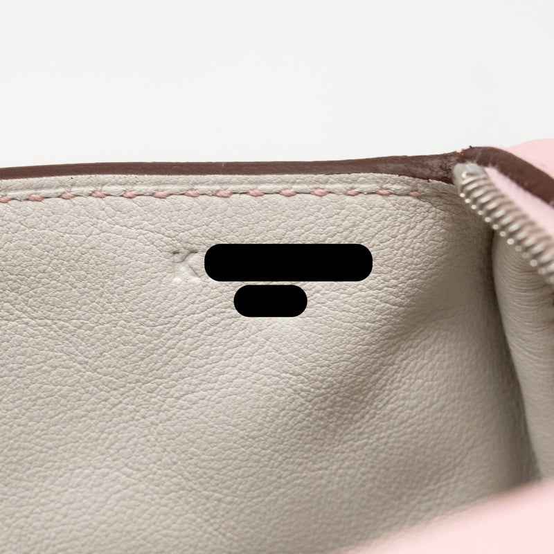 Hermes mini lindy II clemence 3Q rose sakura SHW stamp K