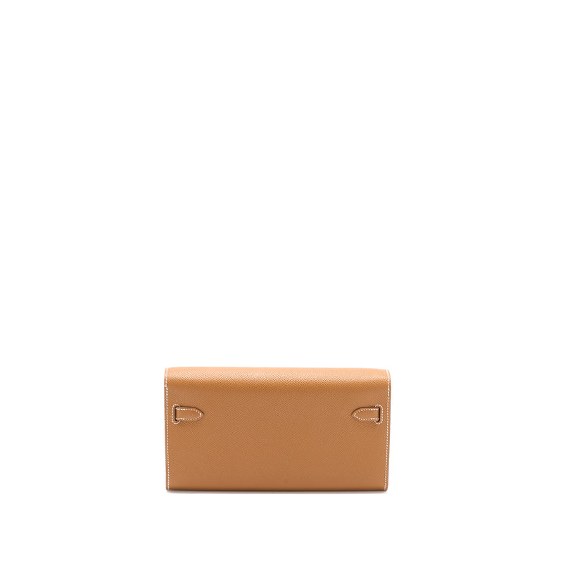 Hermes Kelly To Go Epsom Gold GHW Stamp U