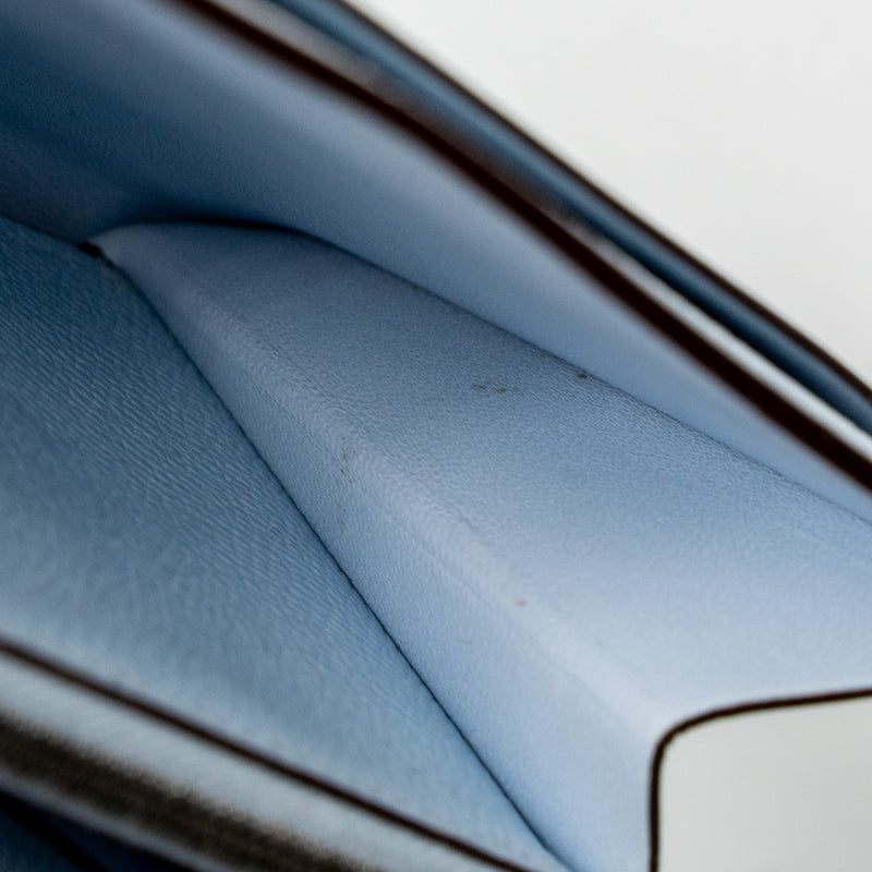 Hermes Constance to Go Epsom Blue Brume SHW Stamp Z