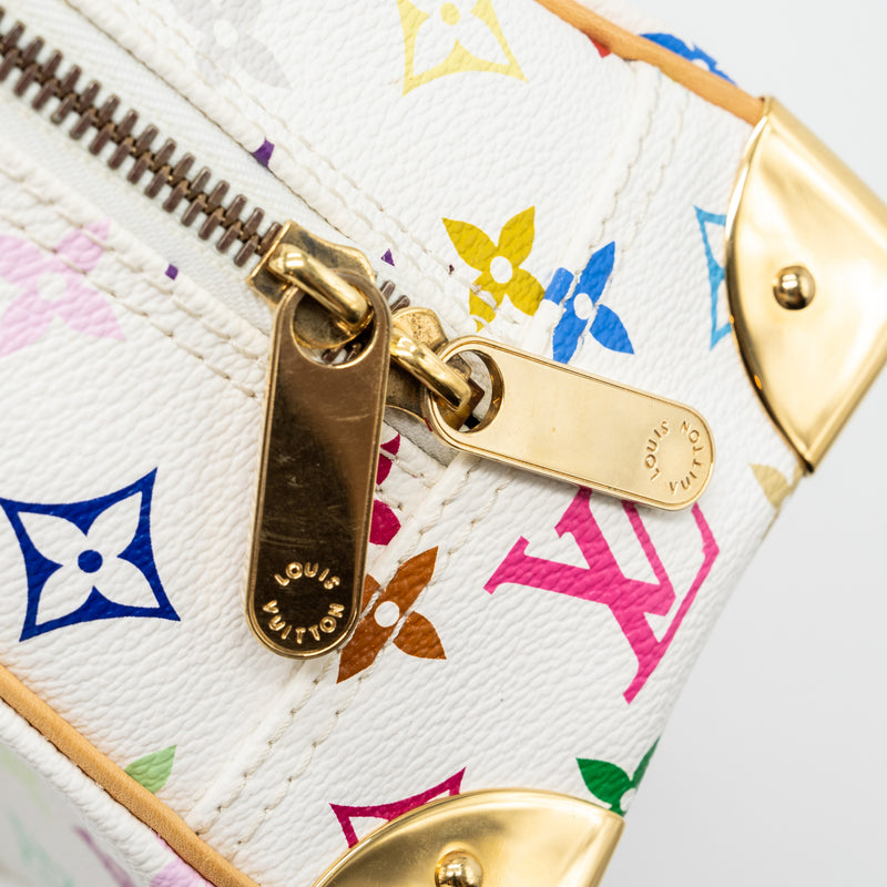 Louis vuitton best sale bag white multicolor