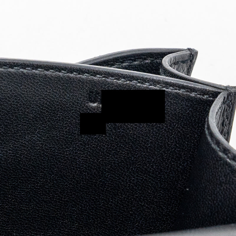 Hermes Mini Constance Epsom Black GHW Stamp U