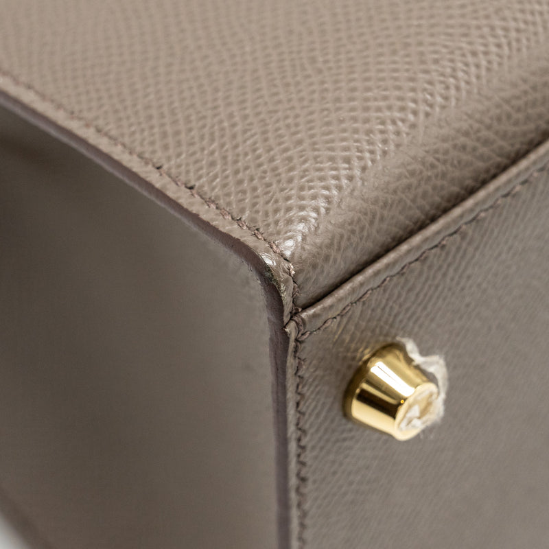 Hermes Kelly 28 epsom Gris Etain GHW stamp D