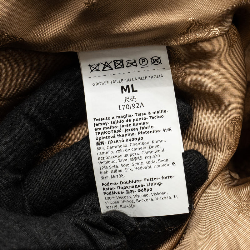 Max Mara Size ML Teddy Cape Camel wool/Silk Brown