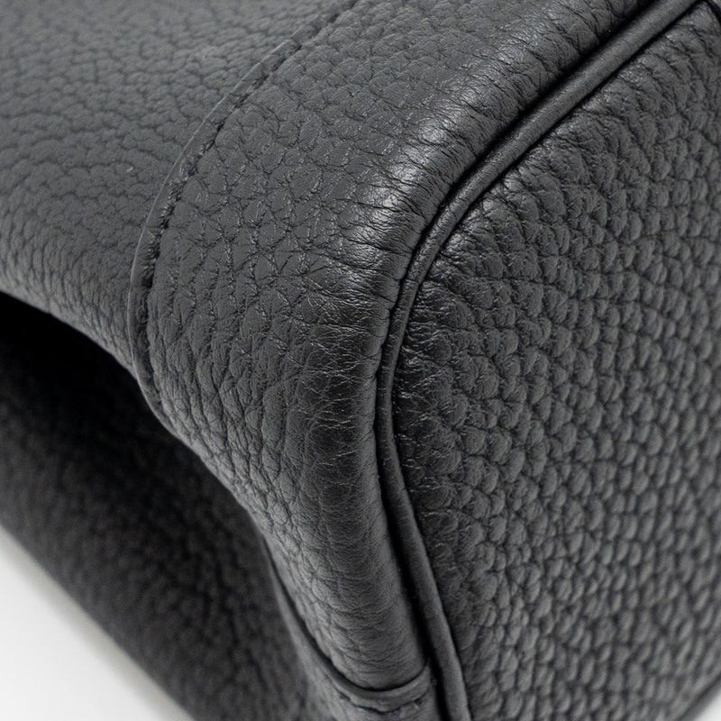 Hermes Garden Party 23 Negonda Black SHW Stamp W
