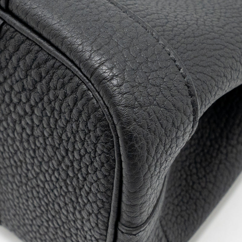 Hermes Garden Party 23 Negonda Black SHW Stamp W