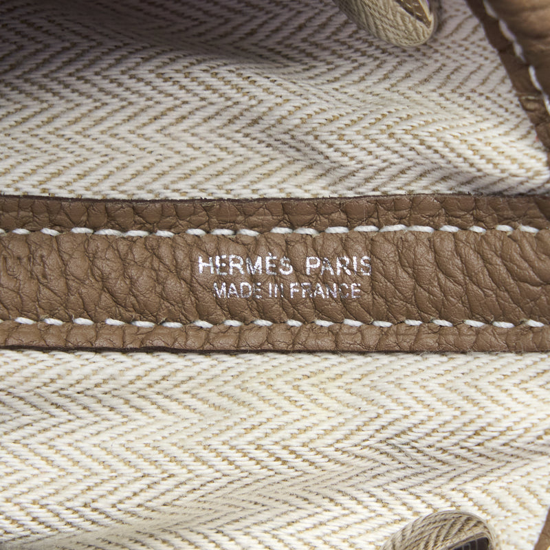 Hermes Garden Party 30 Negonda Etoupe SHW Stamp C