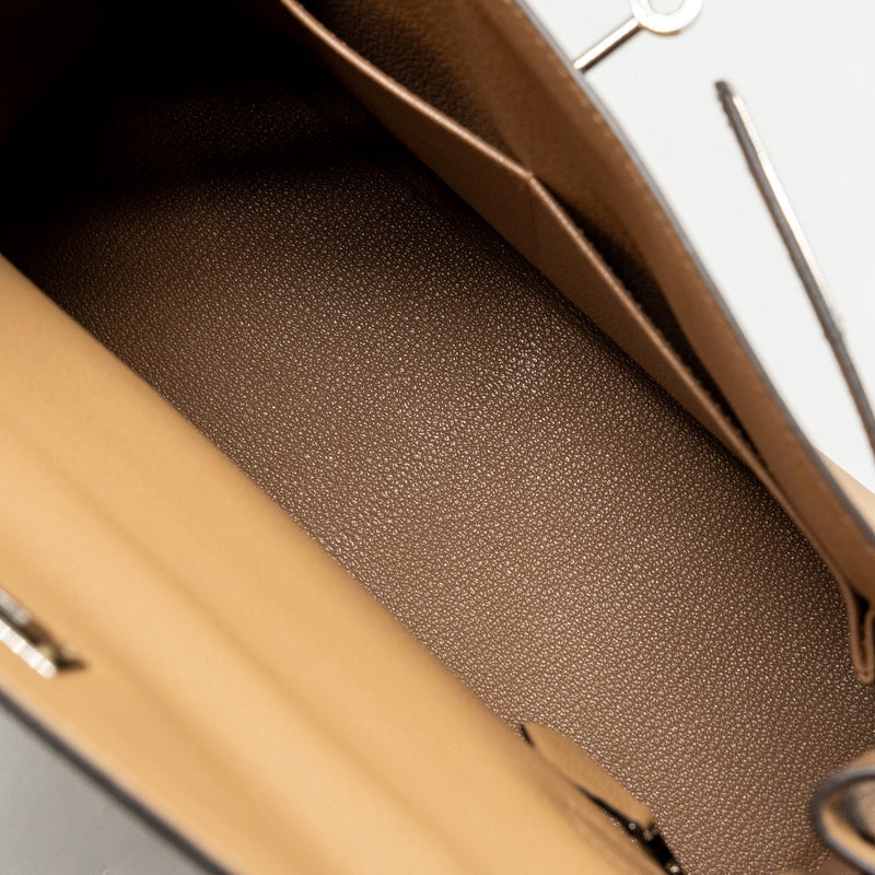 Hermes Kelly 28 Evercolor Chai SHW Stamp U