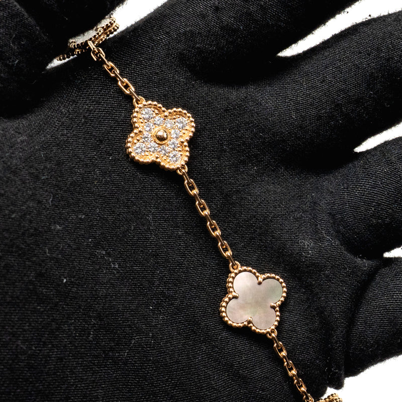 Alhambra Earrings Replica Van Cleef Arpels Bracelet Rose Gold