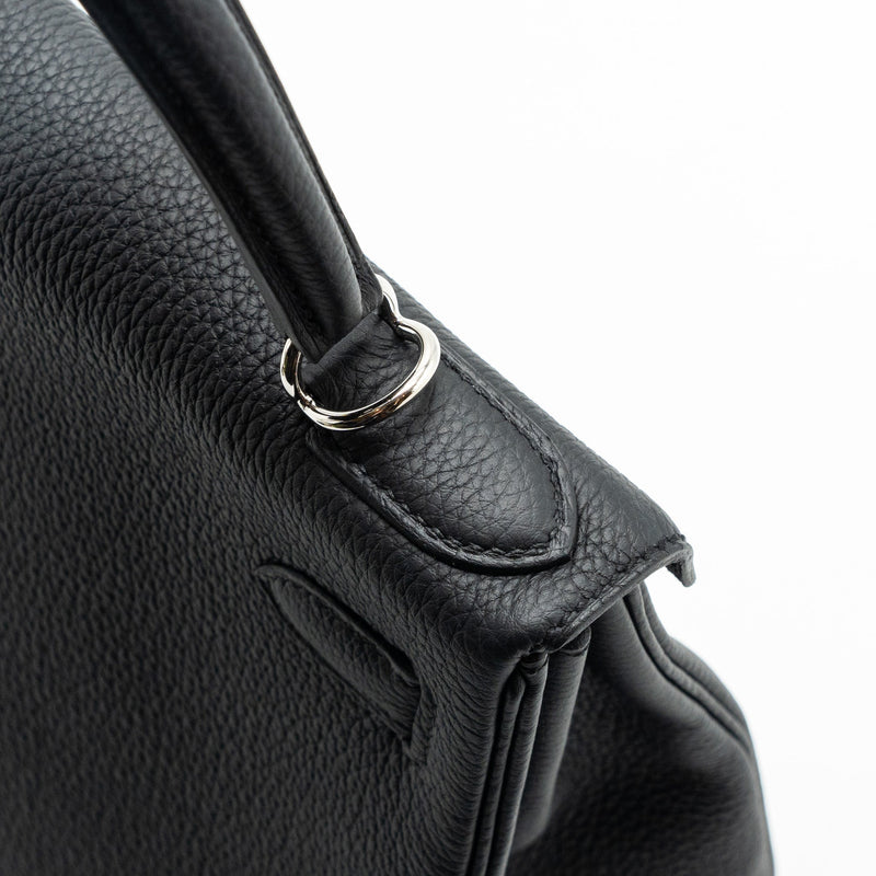 Hermes Kelly 28 Togo Black SHW Stamp B