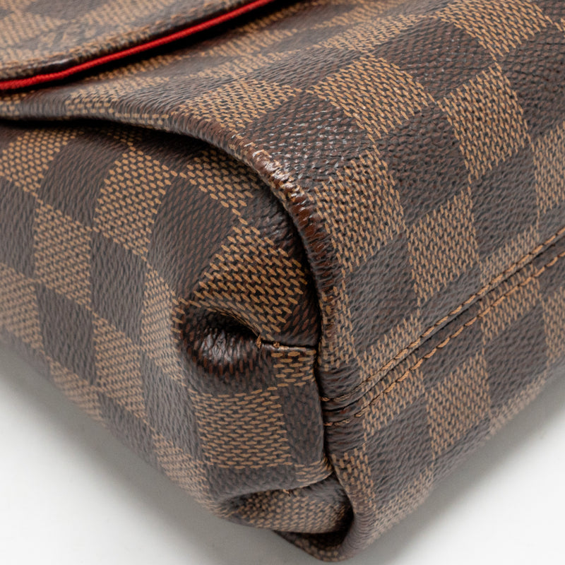 Louis Vuitton Croisette Damier Ebene Canvas GHW