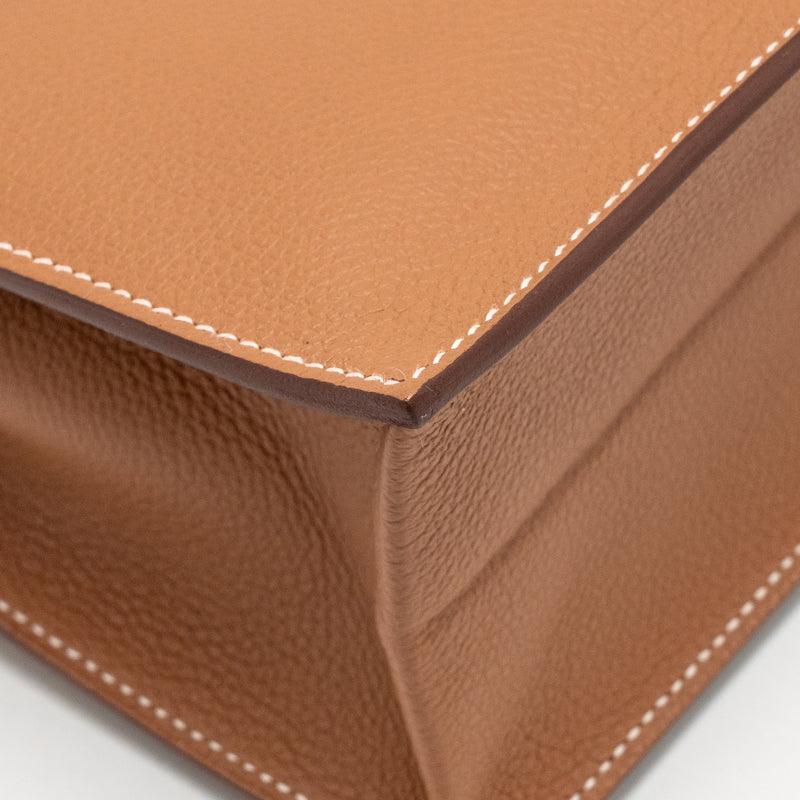 Hermes Kelly Danse Evercolor Gold GHW Stamp K