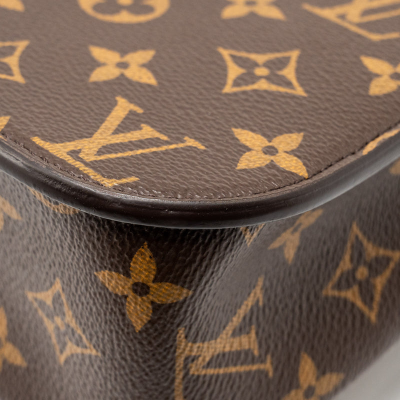 Louis Vuitton Passy Monogram Canvas Black/Gold Hardware