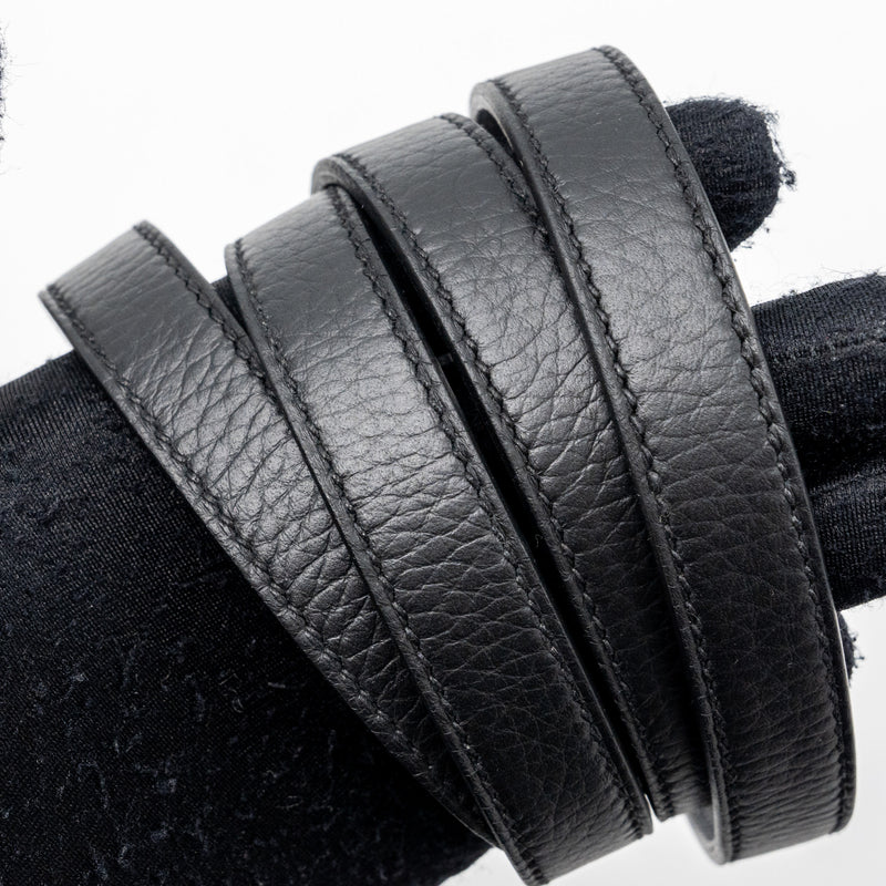 Hermes Halzan 31 Clemence Black GHW Stamp B