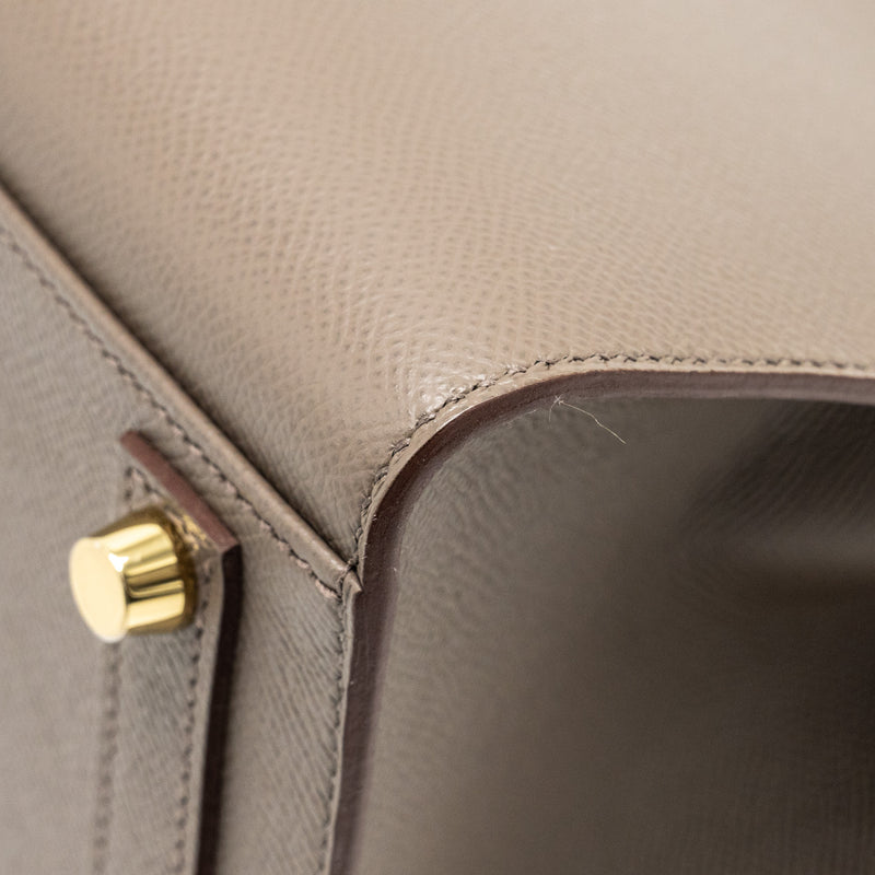 Hermes Birkin 30 sellier epsom Gris Etain GHW stamp Z