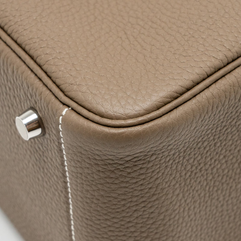 Hermes Lindy 26 Clemence etoupe SHW stamp U