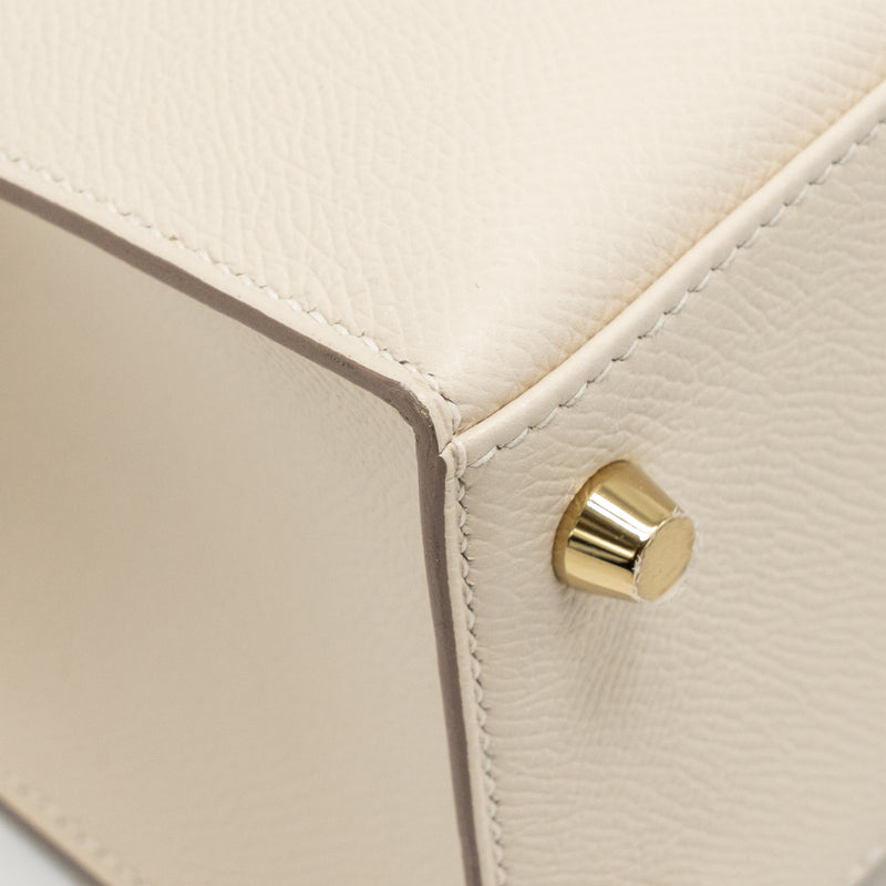 Hermes Kelly 25 epsom Craie GHW stamp Y