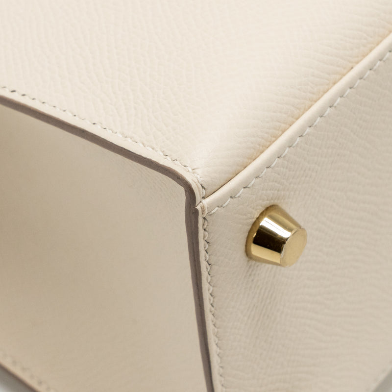 Hermes Kelly 25 epsom Craie GHW stamp Y