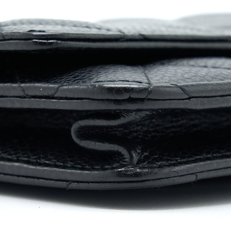 Chanel Classic Wallet on Chain Caviar Black GHW