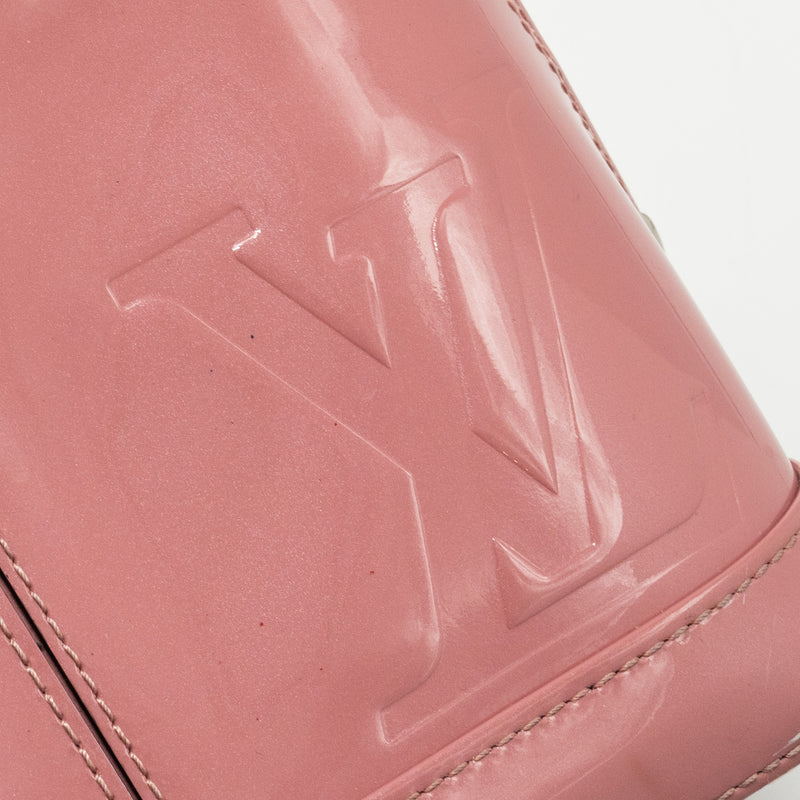 Louis Vuitton Alma BB Vernis Patent Rose Blush SHW