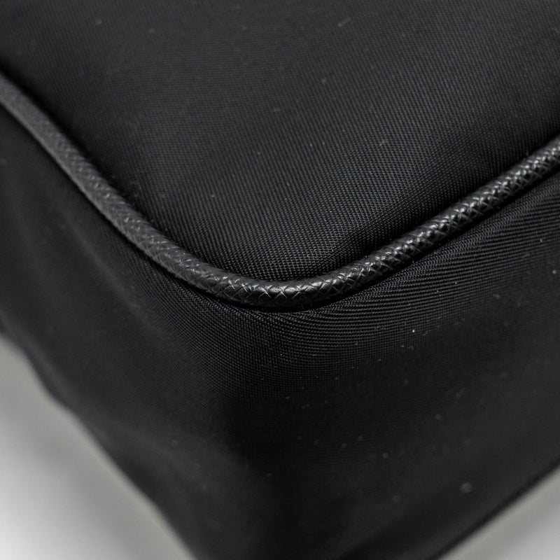 Prada Re-nylon Shoulder Bag Black SHW