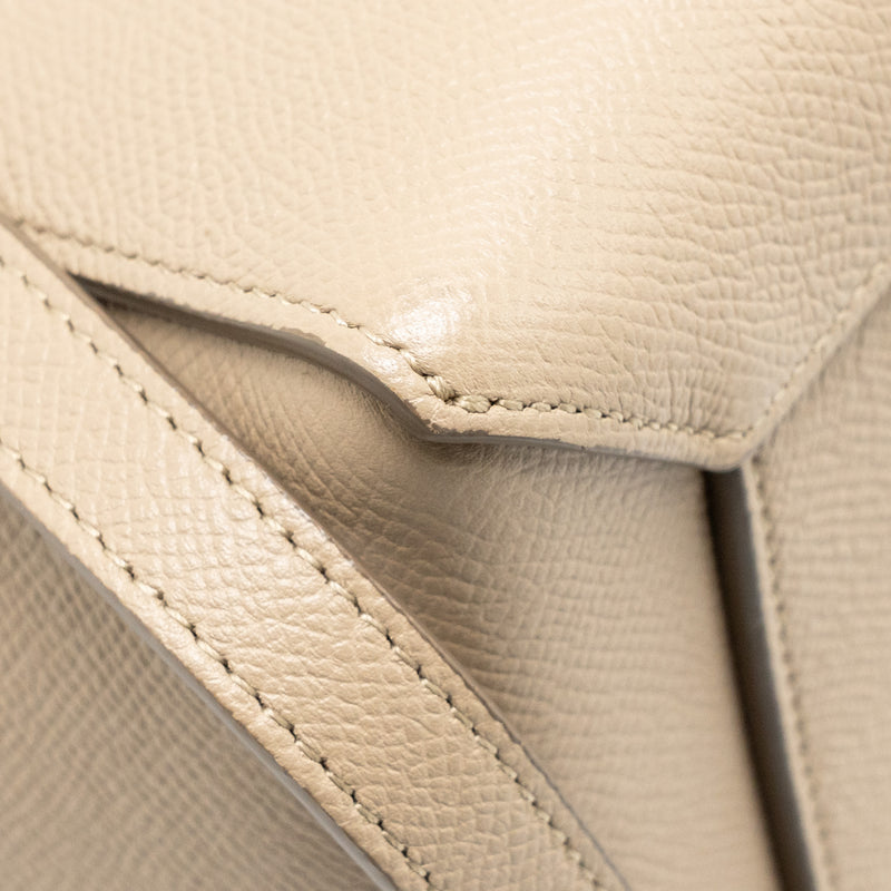Celine Micro Belt Bag Grained Calfskin Beige GHW