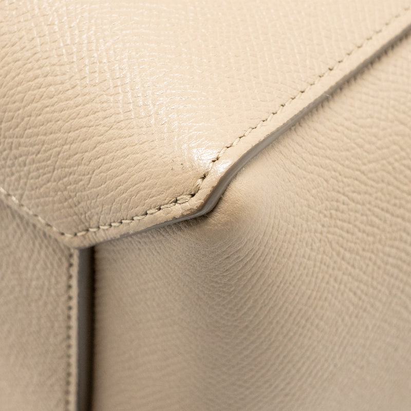 Celine Micro Belt Bag Grained Calfskin Beige GHW
