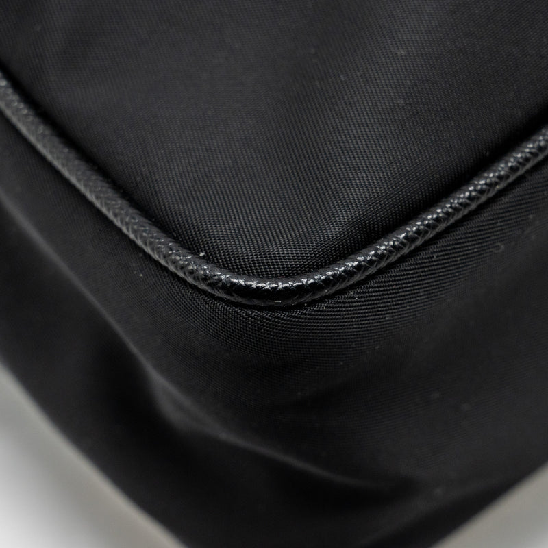 Prada Re-nylon Shoulder Bag Black SHW