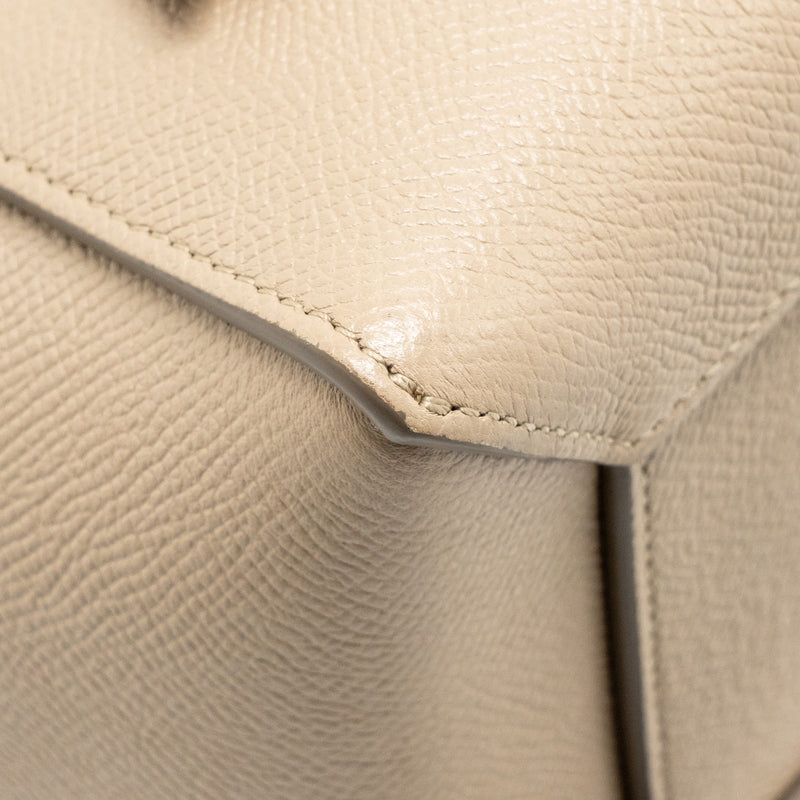 Celine Micro Belt Bag Grained Calfskin Beige GHW