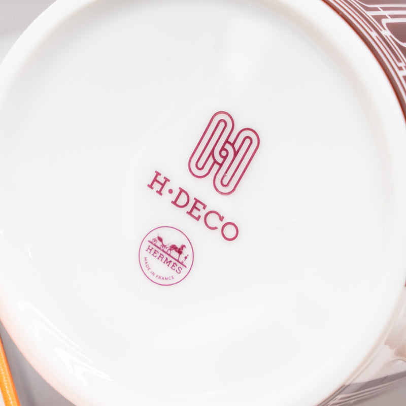 Hermes H Deco Mug Rouge (Sell in a set)
