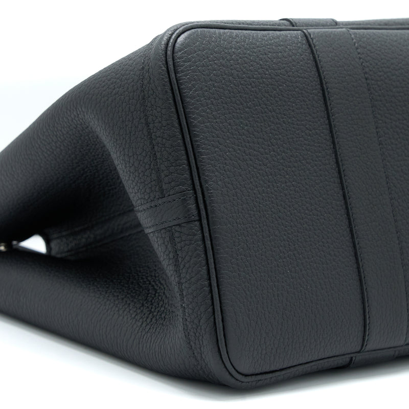 Hermes Garden Party 36 Negonda Black SHW Stamp U