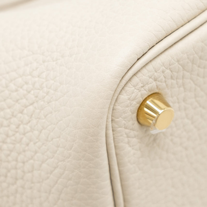 Hermes Picotin 18 Lock Bag clemence beton GHW stamp U