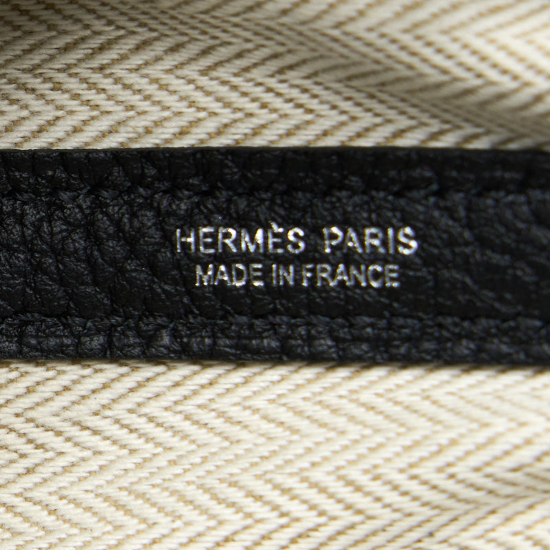 Hermes Garden Party 36 Negonda Black SHW Stamp U
