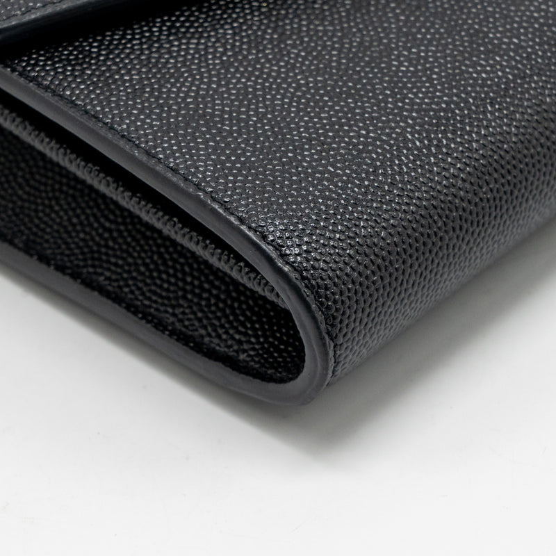 Saint Laurent/YSL Mini Uptown crossbody bag calfskin black GHW