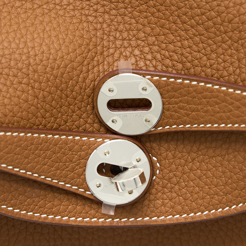 Hermes Lindy 26 Clemence Gold SHW Stamp U