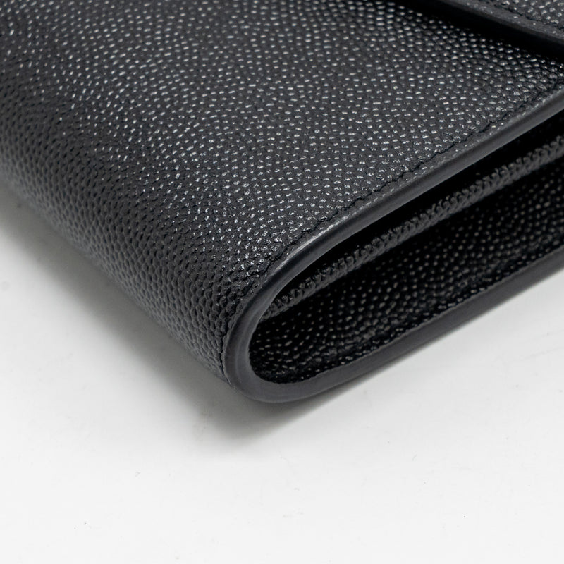 Saint Laurent/YSL Mini Uptown crossbody bag calfskin black GHW