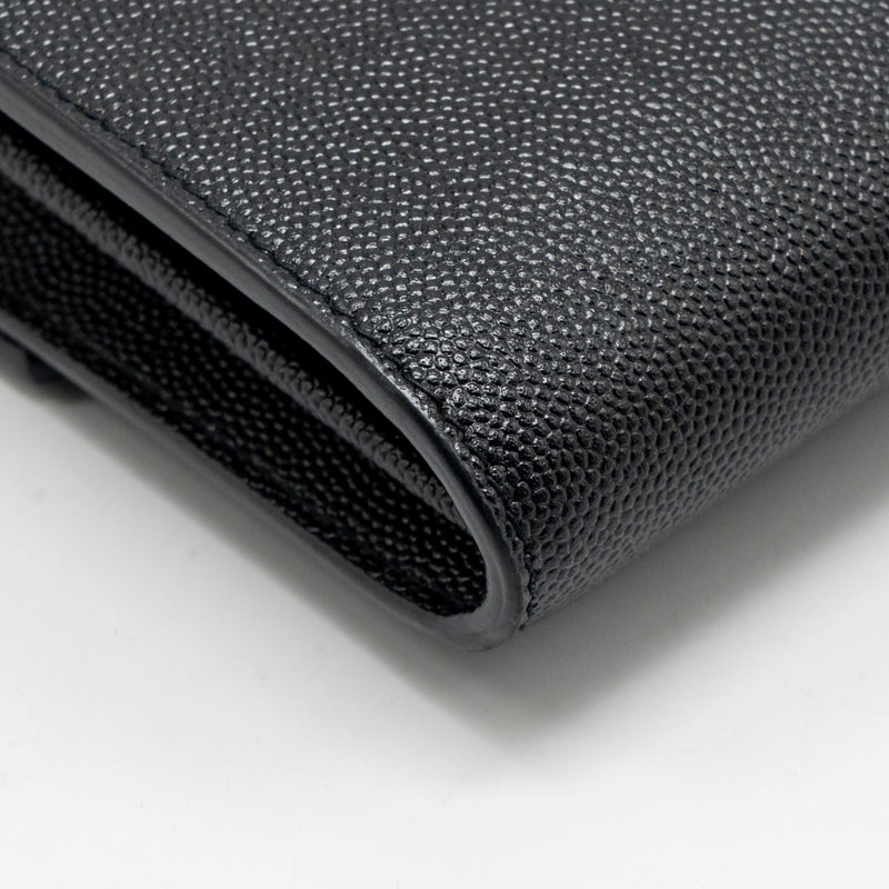 Saint Laurent/YSL Mini Uptown crossbody bag calfskin black GHW