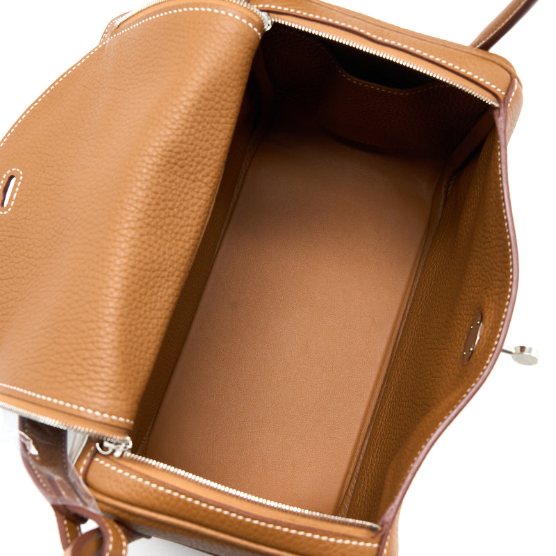 Hermes Lindy 26 Clemence Gold SHW Stamp U