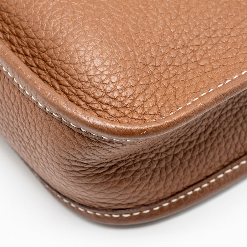 Hermes Mini Evelyne Clemence Gold SHW Stamp Z