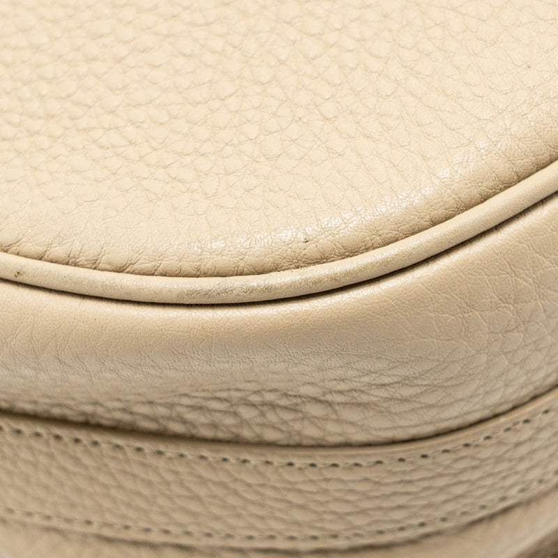 Dior Large Bobby Bag Grained Calfskin Beige GHW