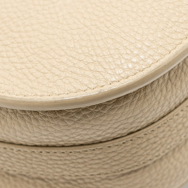 Dior Large Bobby Bag Grained Calfskin Beige GHW