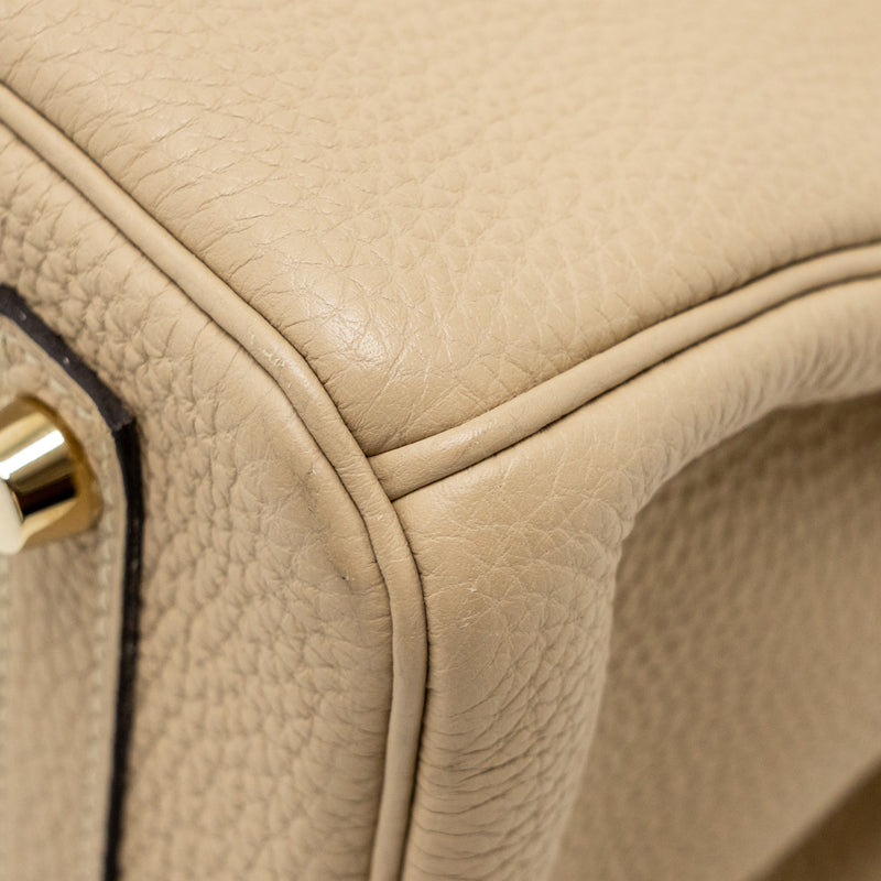 Hermes Birkin 30 Togo Trench GHW Stamp X