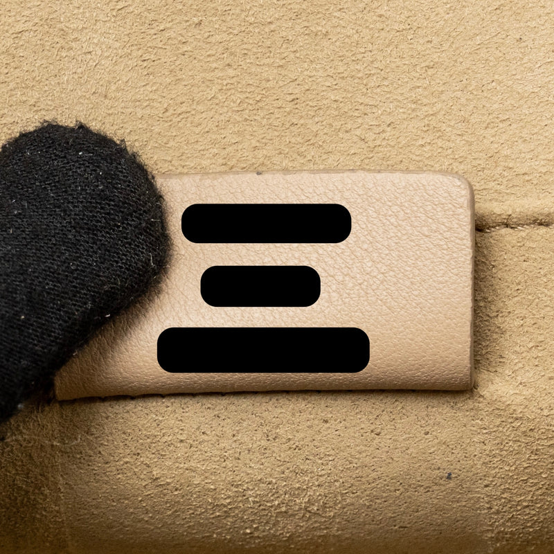 Fendi Kan I Flap Bag Calfskin Leather Cream White LGHW