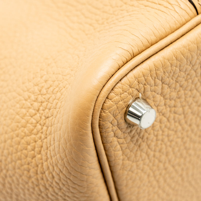 Hermes Picotin 18 Lock Bag Clemence Chai SHW Stamp U